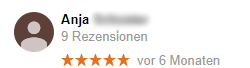 Bewertung Anja