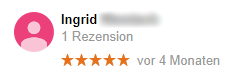 Bewertung Ingrid