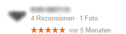 Bewertung N.N.